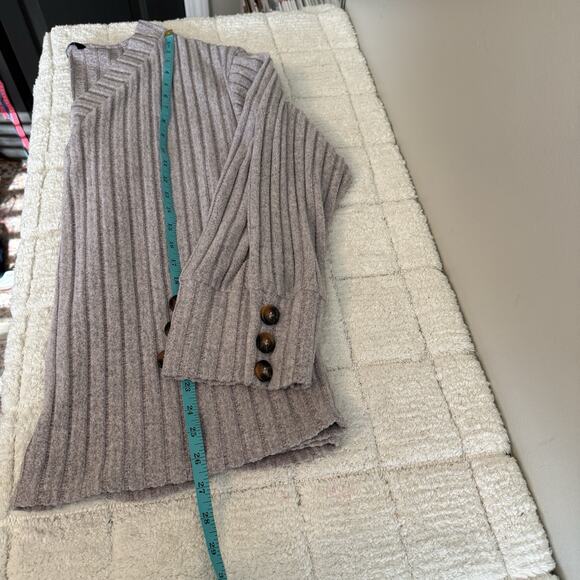 Dokotoo Women’s Size XL Gray Pullover Tunic Sweater V-Neck Casual Soft Weather - Picture 8 of 10